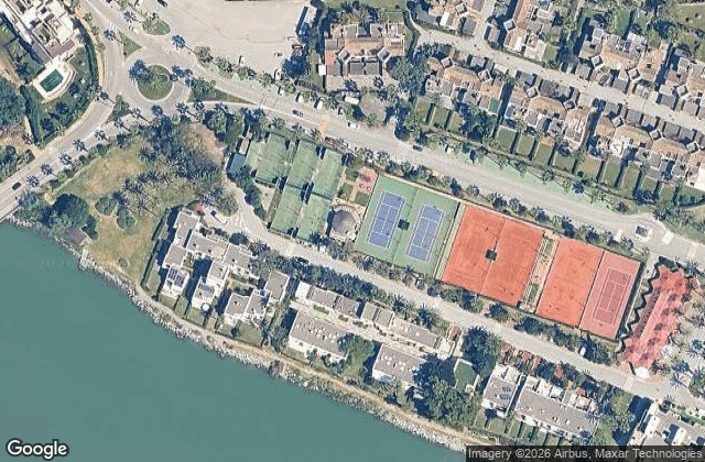 Satellite view of Club de Tenis y Padel "El Octógono" de Sotogrande