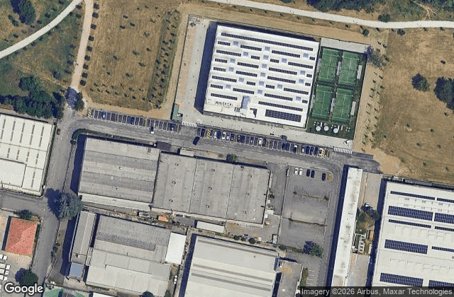 Satellite view of Padel Zenter Milano