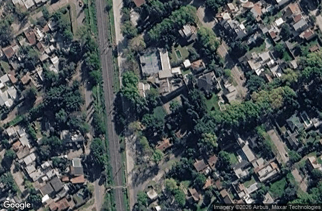 Satellite view of Padel Casablanca longchamps
