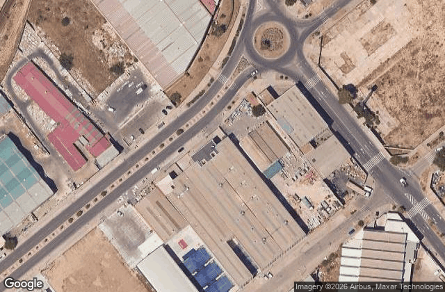 Satellite view of Madrid Central Padel