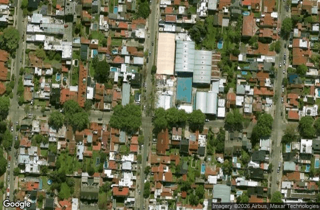 Satellite view of Padel C. R. y S. Español