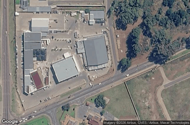 Satellite view of Raslouw Corner Padel Club
