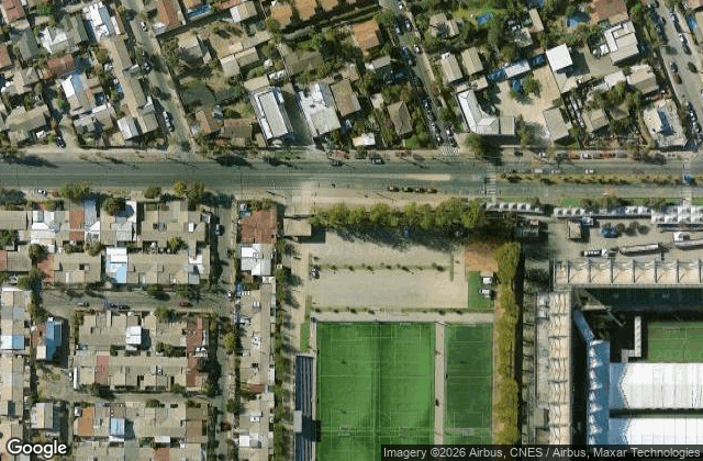 Satellite view of Club Padel Zertior
