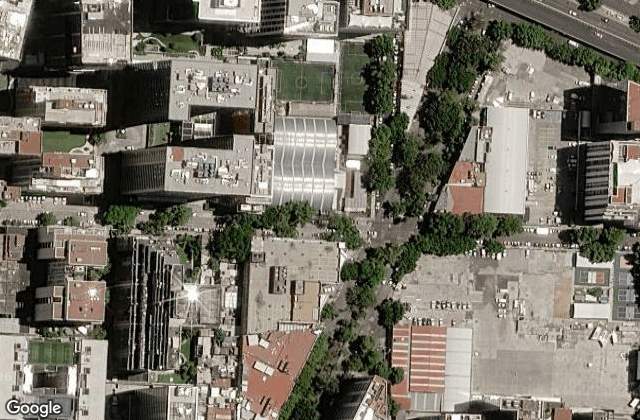 Satellite view of Padel Company Polanco