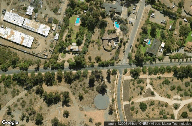 Satellite view of Padel House Las Pircas