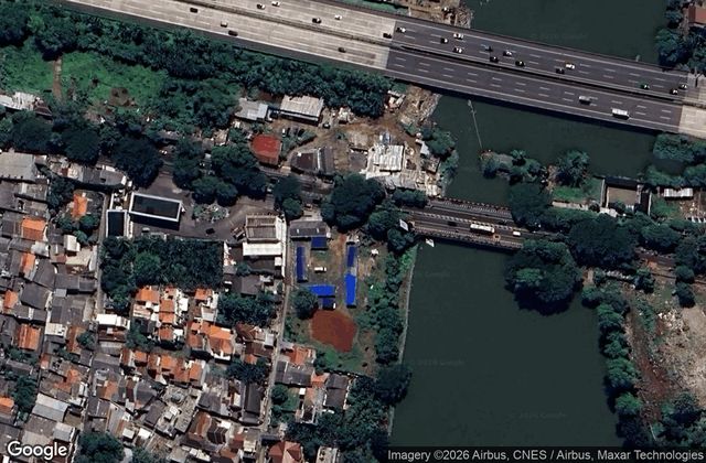 Satellite view of Padelago x The Luna Depok