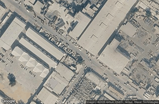 Satellite view of Play Padel Dubai