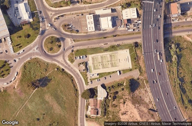 Satellite view of Clube Padel Encosta do Sol