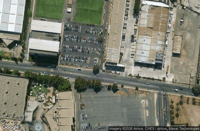 Satellite view of Padel Plaza Norte