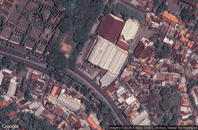 Satellite view of Laparaga Padel & Tennis Sriwijaya
