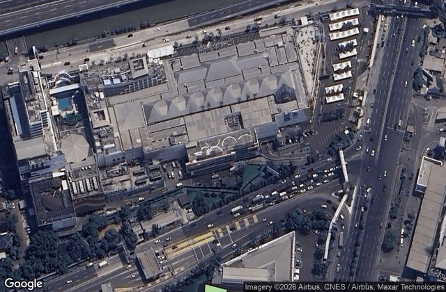 Satellite view of AF Padel Metropolitan Mall Bekasi