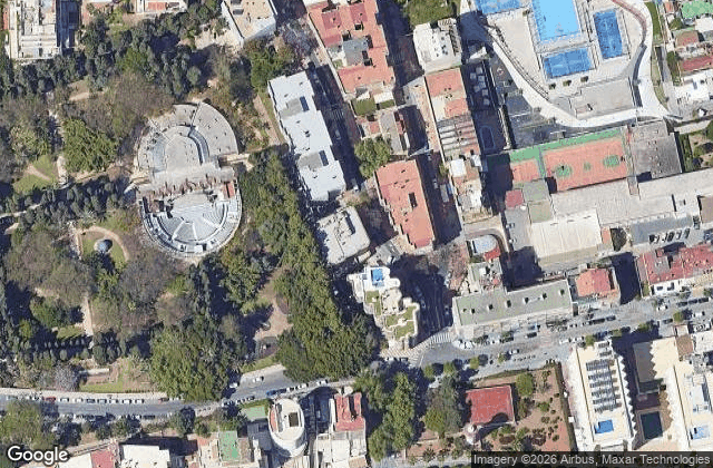 Satellite view of Padelreiserspania