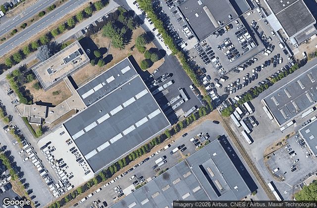Satellite view of PadelShot Saint-Quentin-en-Yvelines