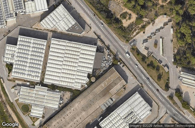 Satellite view of Fcv Padel Indoor Terrassa