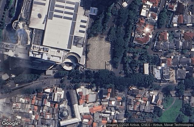 Satellite view of Gandaria City Padel