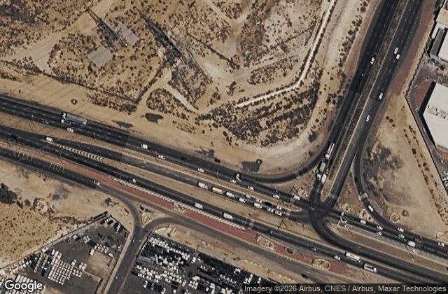 Satellite view of Xlite Padel Academy Middle East