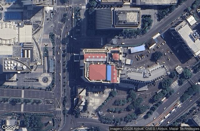 Satellite view of SVA Senayan Padel Club