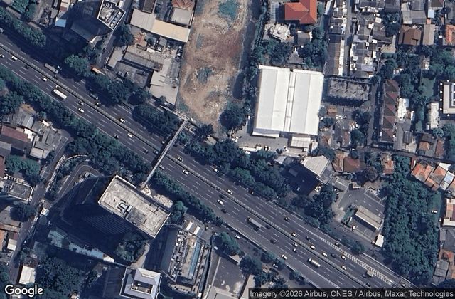 Satellite view of Smash Padel Simatupang