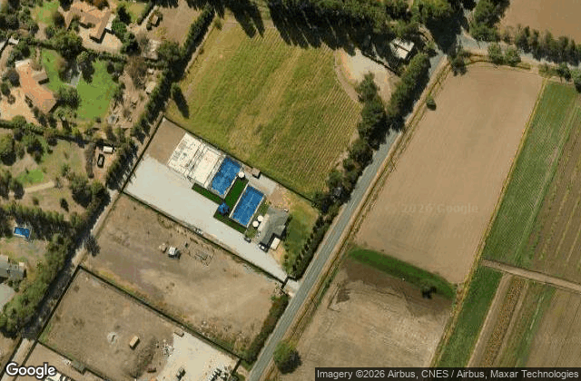 Satellite view of Academia Padel Chicureo