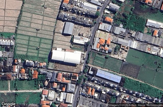 Satellite view of Jungle Padel Sanur