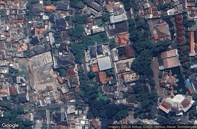 Satellite view of PCC (Padel Culture Club) karang setra