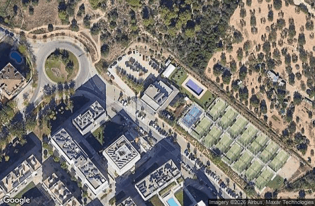 Satellite view of BamVolea Sant Just Padel Club