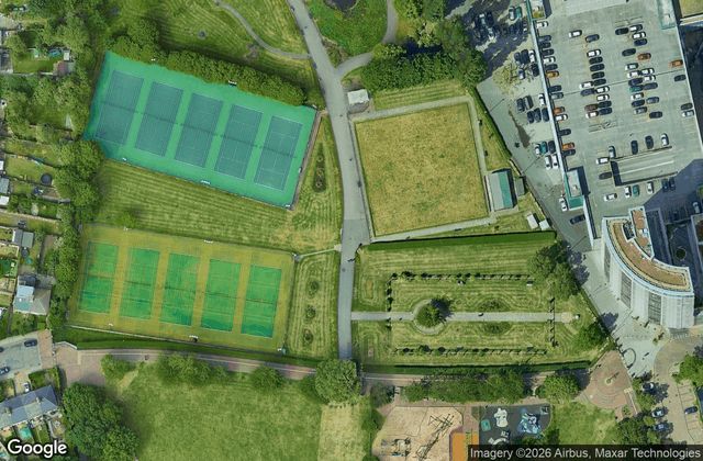 Satellite view of All Star Padel - King George's Park