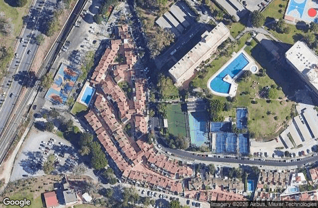 Satellite view of La Colina Padel