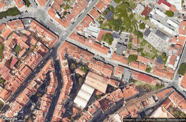Satellite view of CIT Padel Amoreiras