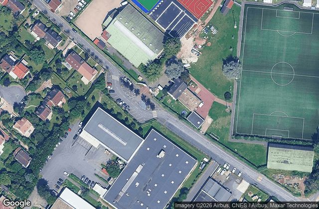 Satellite view of Padel Ballainvilliers