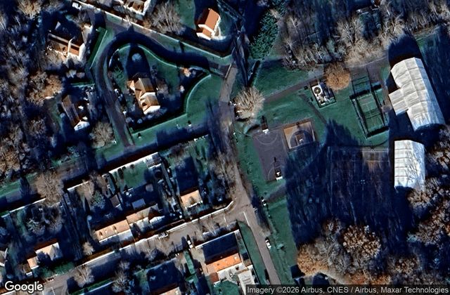 Satellite view of PADEL et TENNIS club de Germigny