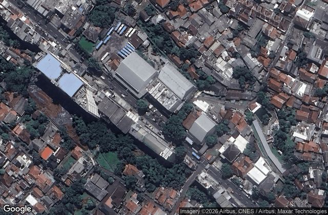 Satellite view of Padel Park Bogor