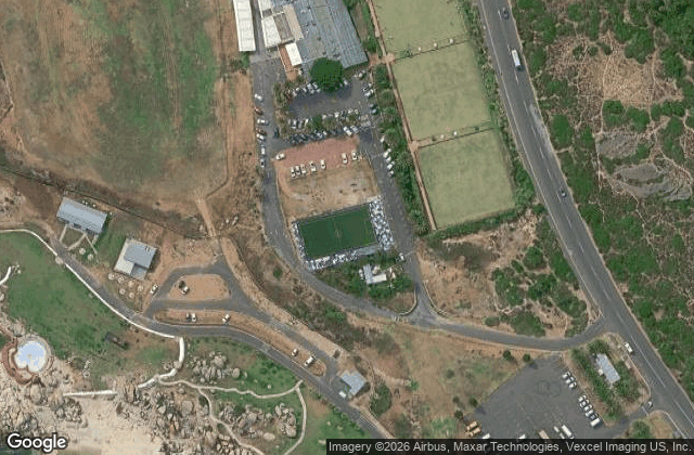 Satellite view of The Glen Virgin Active Padel Club