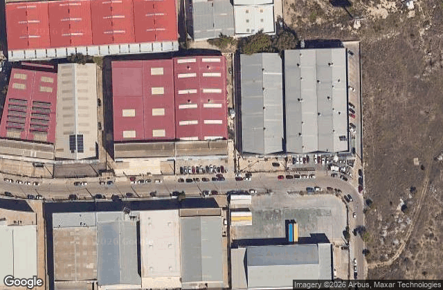 Satellite view of Setpoint Padel Indoor Getafe