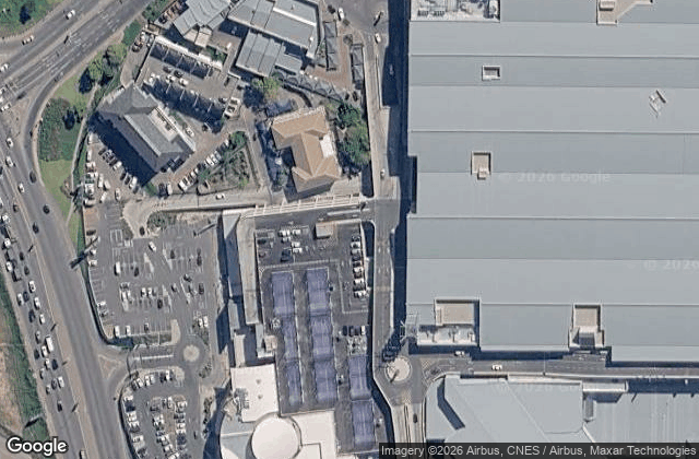 Satellite view of Match Padel Fourways Mall