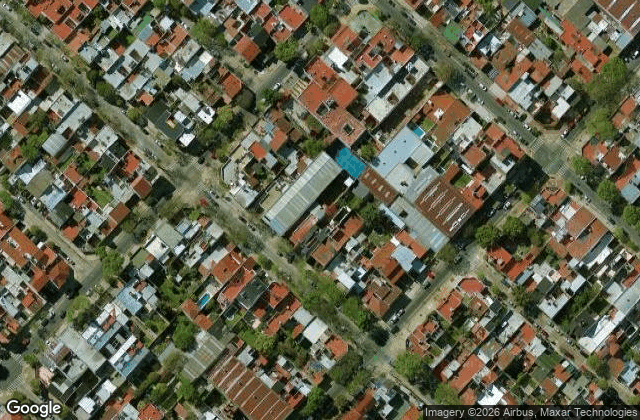 Satellite view of La barra padel