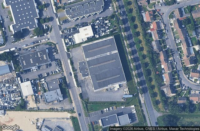 Satellite view of Senart padel