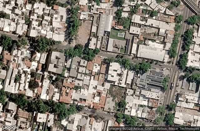 Satellite view of Punto Padel (punto para los amigos)