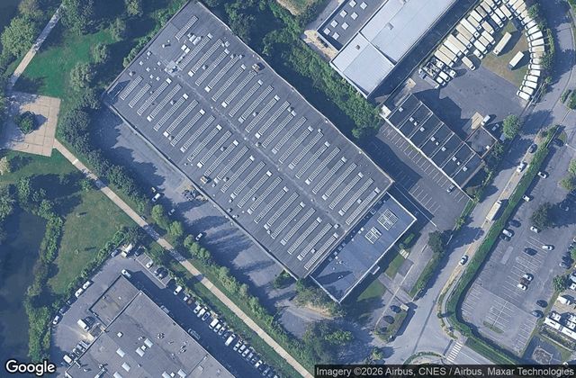 Satellite view of UrbanPadel - Club de Padel Evry