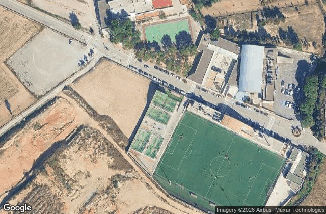 Satellite view of Pistas De Padel Municipal