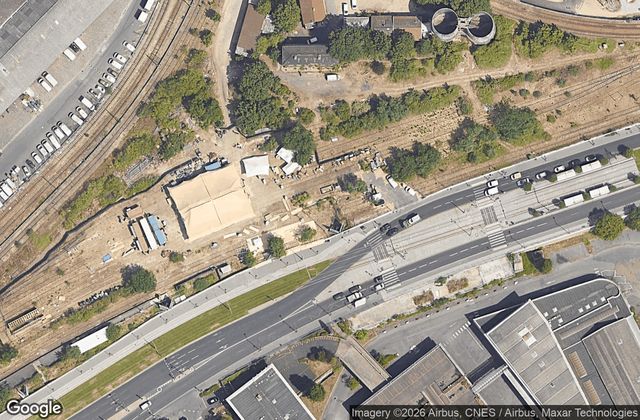 Satellite view of Sportfield - Padel Paris 12 Bercy