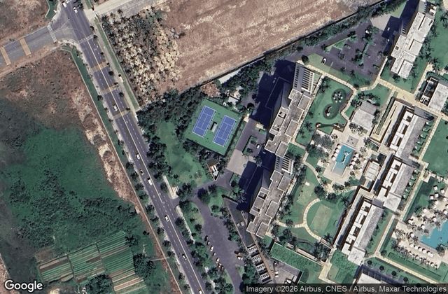Satellite view of The Courts – Tennis, Padel & Pickleball at Hyatt Regency Danang