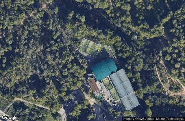 Satellite view of Pins Padel Club