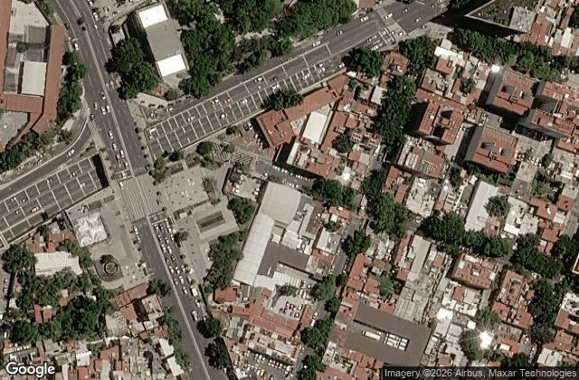 Satellite view of Revés Padel Chapultepec