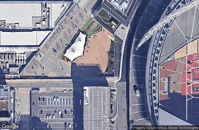 Satellite view of S3 Padel Wembley - Social Sports Society