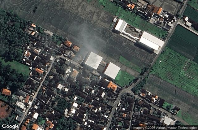 Satellite view of Jungle Padel Kedungu