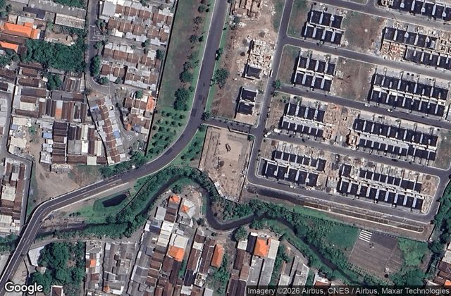 Satellite view of Astro Padel - Lapangan Padel Premium di Citra Garden Sidoarjo