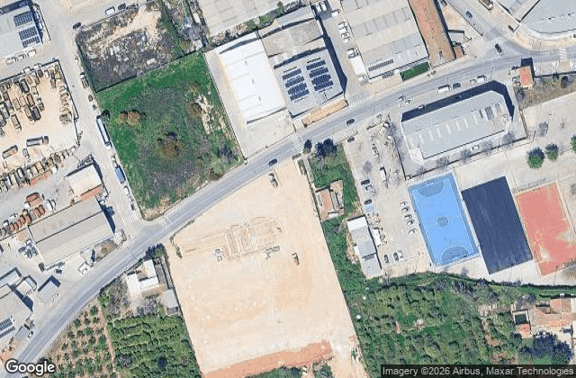 Satellite view of CLUB PADELPOINT DENIA by jubopadel