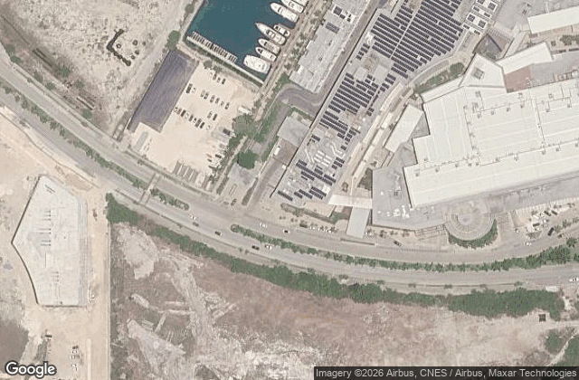 Satellite view of Stylish condo w/ padel courts, pool and playground