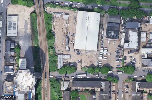 Satellite view of Padel Box Bermondsey